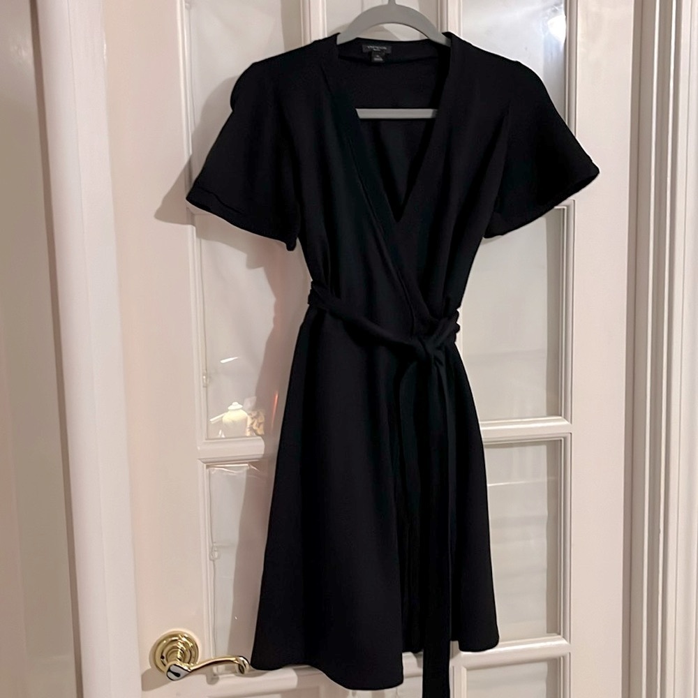 Petite Ann Taylor wrap dress, size 0